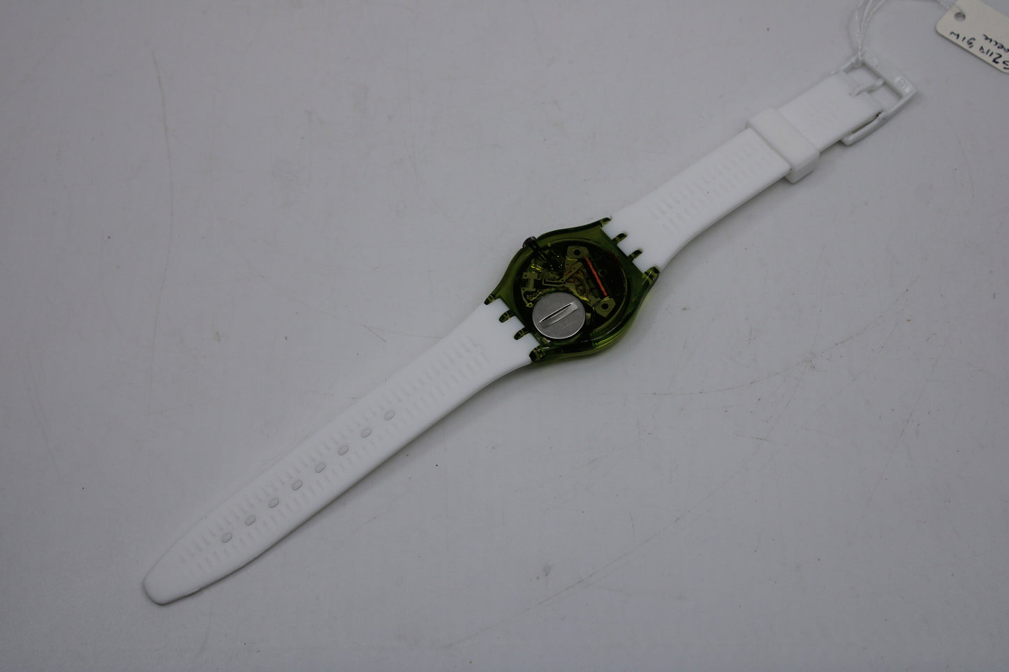 1991 Vintage Gents Swatch 'Flaeck' GZ117, in UNUSED, New Old Stock, great condition, working 100%