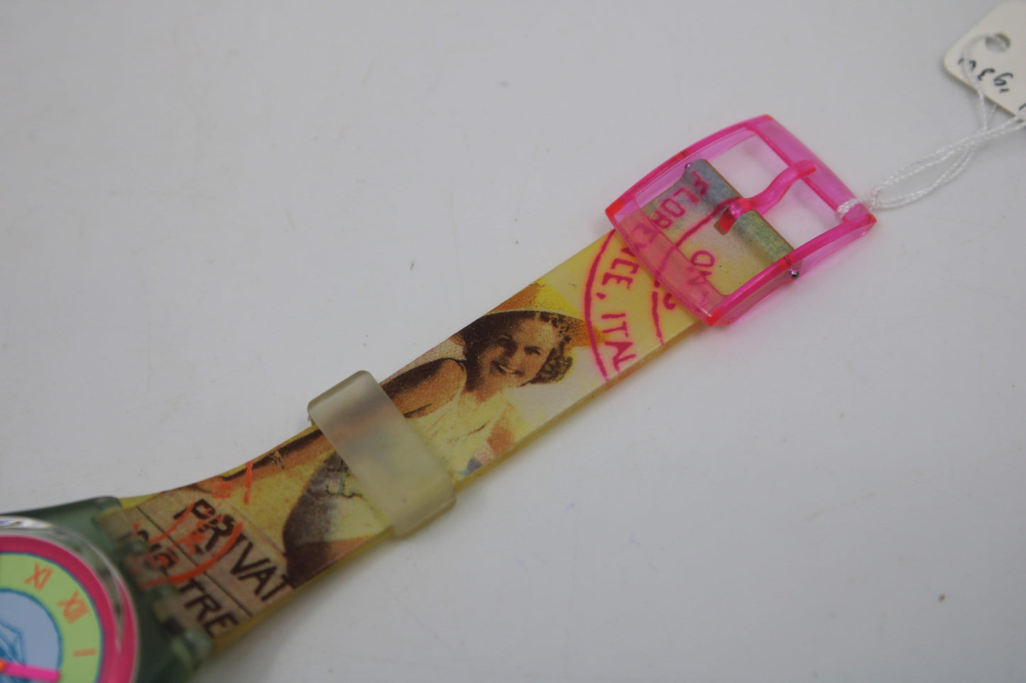 1993, Swatch, Gents, 'Postcard', GN127, New Old Stock and Unworn Condition, 100% working