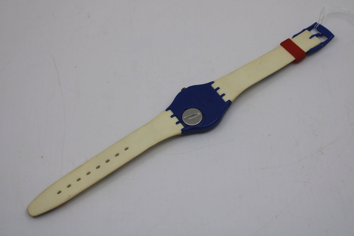 1993 Vintage Gents Swatch 'Space People' GN134, NEW OLD STOCK, Never Worn, working 100% with original strap