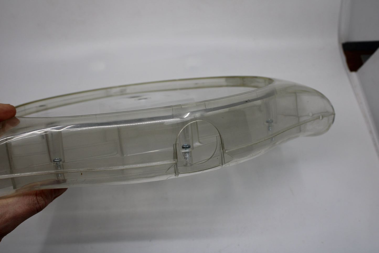 1985/1986 vintage and original Maxi Swatch Transparent Case, Minor Damage, Very Good Condition