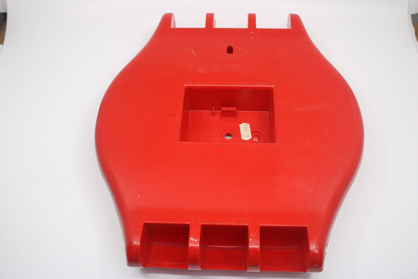 1985/1986 vintage and original Maxi Swatch Bright Red Case, Minor Damage, Very Good Condition