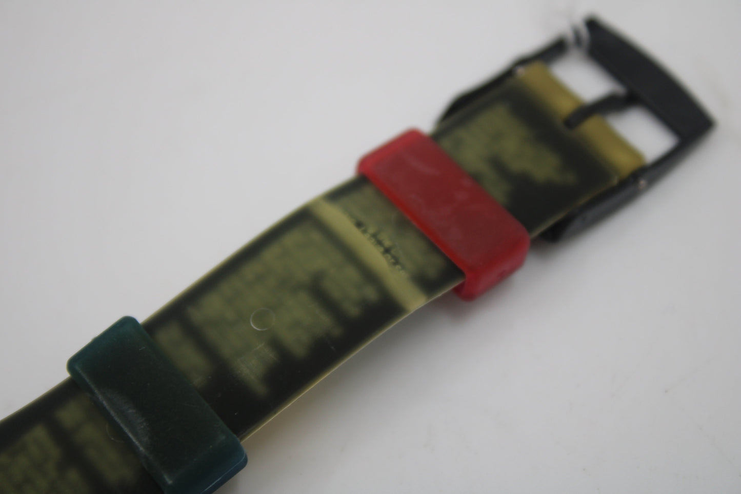 1993 Vintage Musicall Swatch 'Europe in Concert' SLB101, Jean Michel Jarre, NEW OLD STOCK, working 100% with original cracked strap