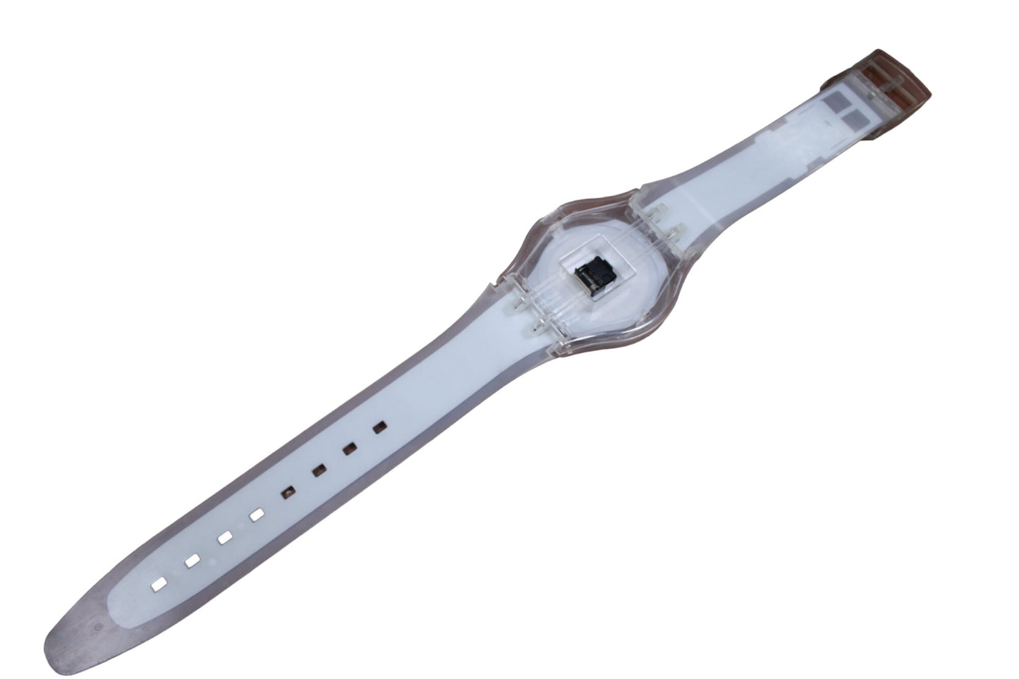 USED condition 1997 Maxi Swatch, 'Small In Big', MGK254 unique, working 100%, complete, including strap!