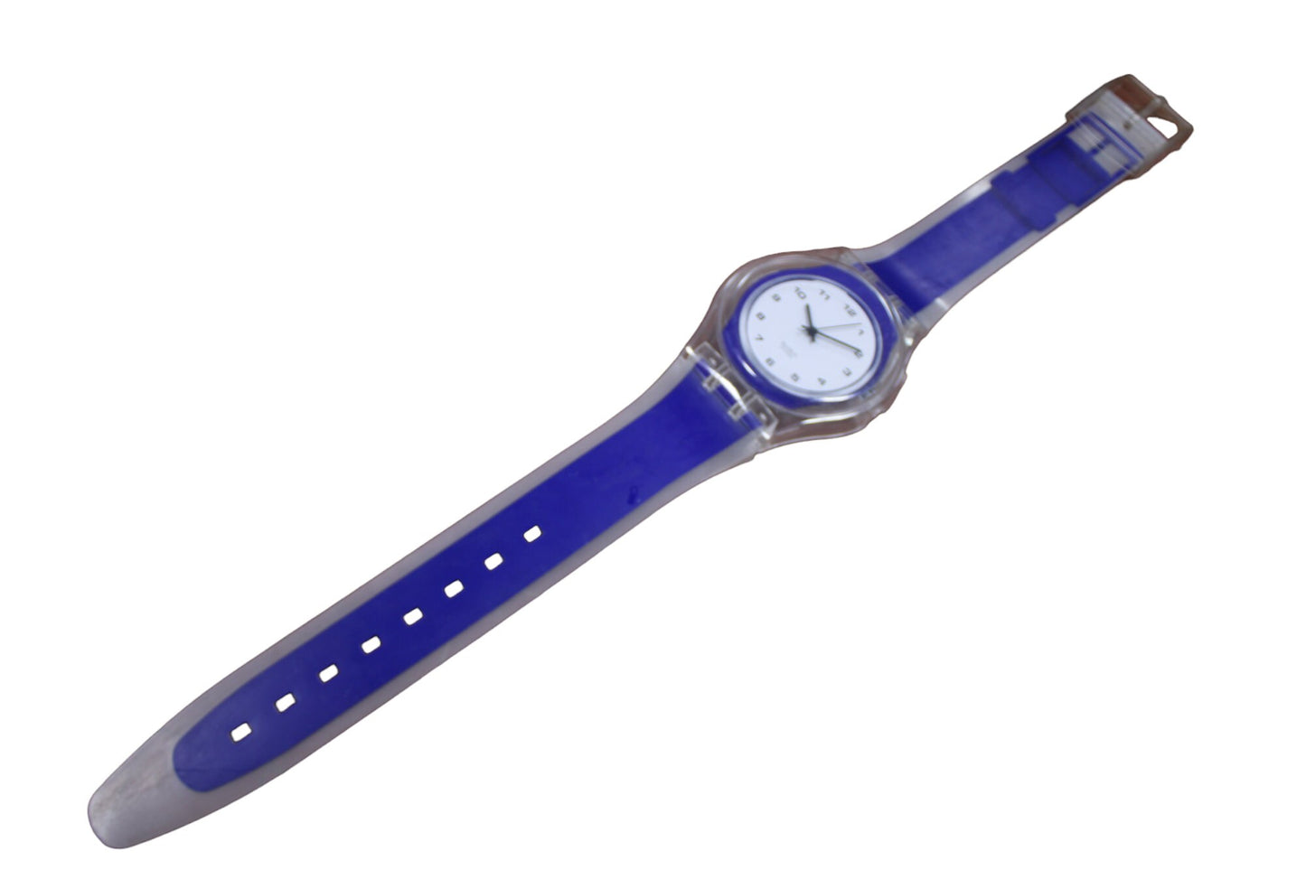 USED condition 1997 Maxi Swatch, 'Small In Big', MGK254 unique, working 100%, complete, including strap!