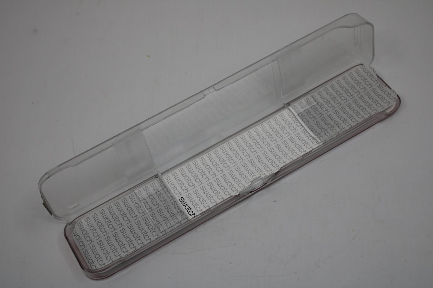 Original, used Swatch box new style for Gents and more