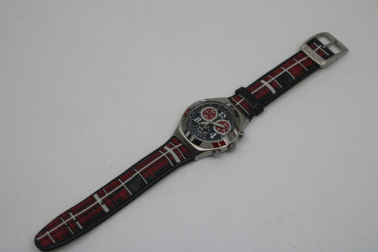 2008 Rock 'n' Tartan Swatch Irony Chrono YCS504