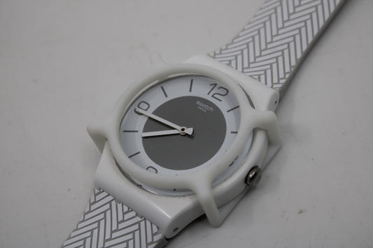 3D Printed Version Swatch Guard, for  NEW GENTS Swatches, 41mm Matt White, watch NOT included in sale