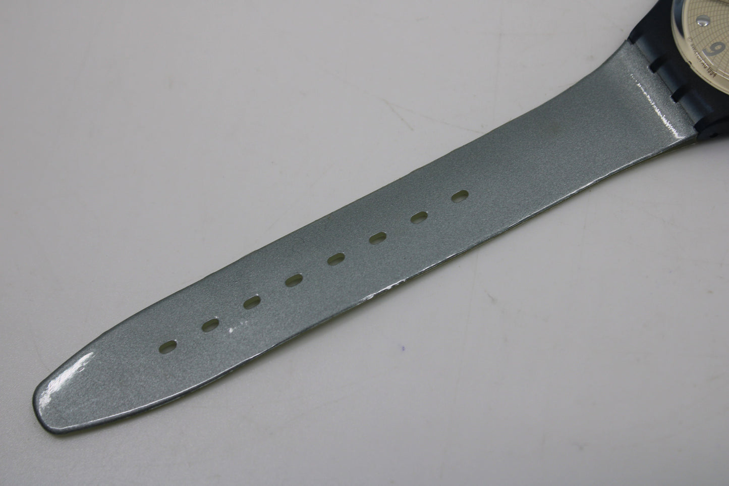 1995 Vintage Gents Swatch 'Grauer' GN146, NEW OLD STOCK, Never Worn, working 100% with original strap