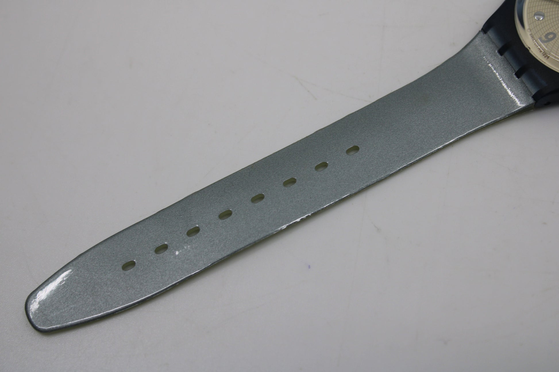 1995 Vintage Gents Swatch 'Grauer' GN146, NEW OLD STOCK, Never Worn, working 100% with original strap