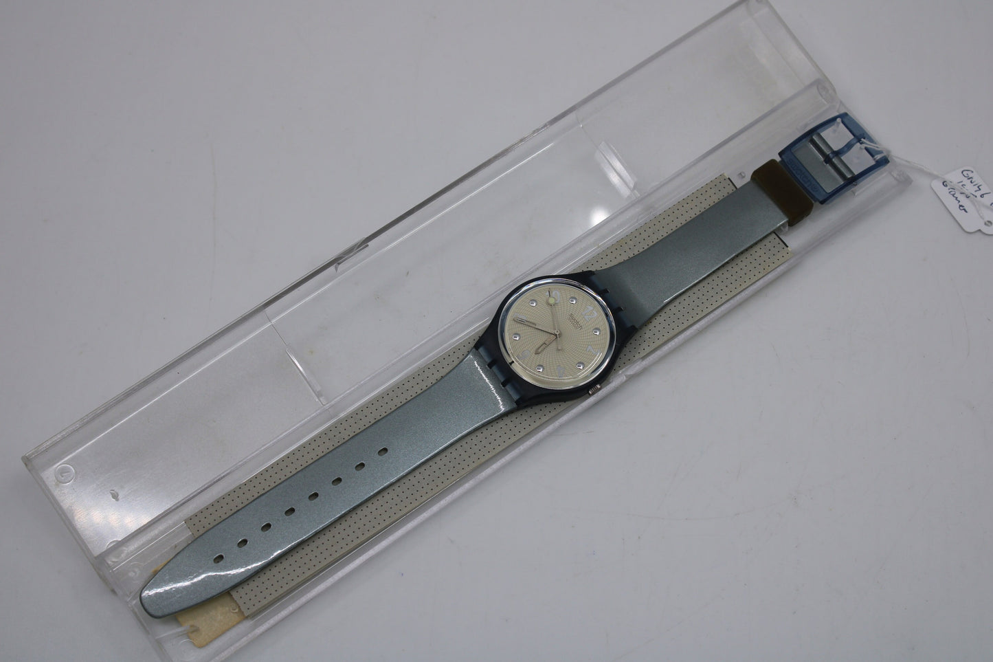 1995 Vintage Gents Swatch 'Grauer' GN146, NEW OLD STOCK, Never Worn, working 100% with original strap