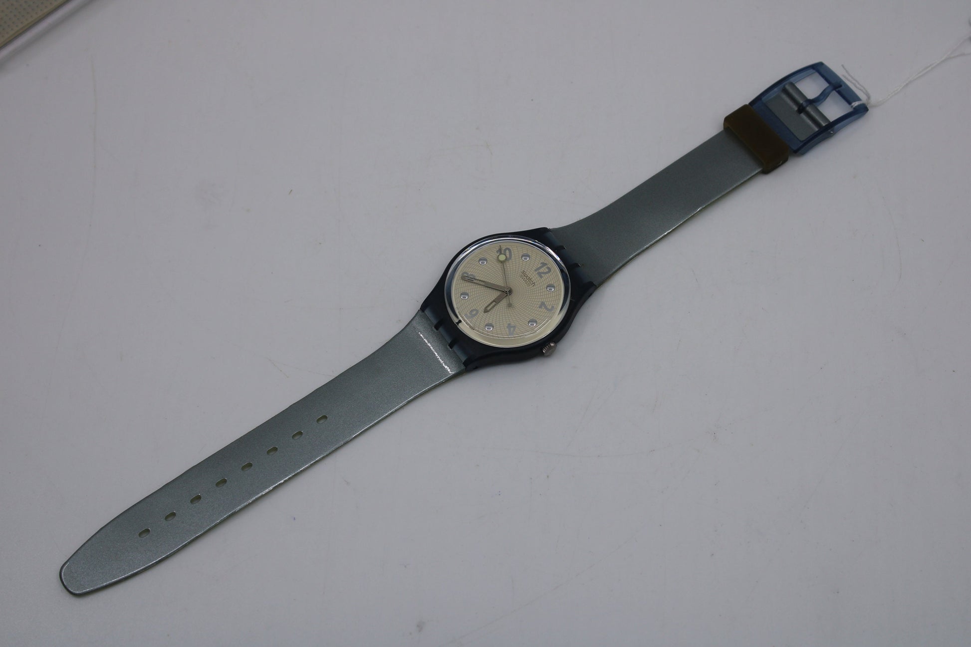 1995 Vintage Gents Swatch 'Grauer' GN146, NEW OLD STOCK, Never Worn, working 100% with original strap