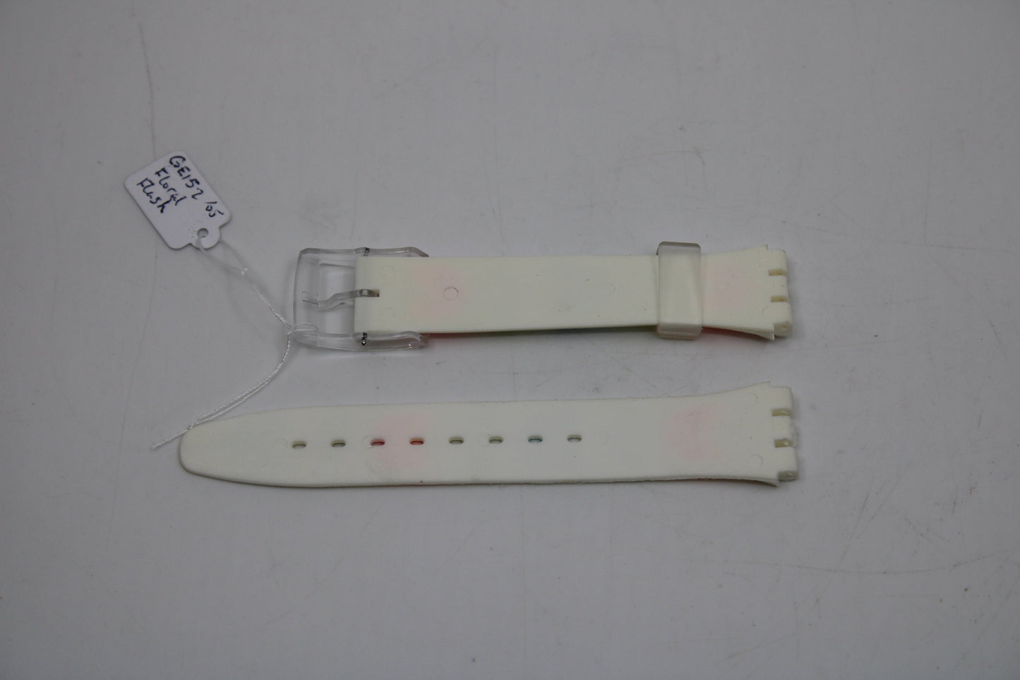 Vintage Swatch Strap, 'Floral Flash', GE152, 17mm, Gents, New Old Stock