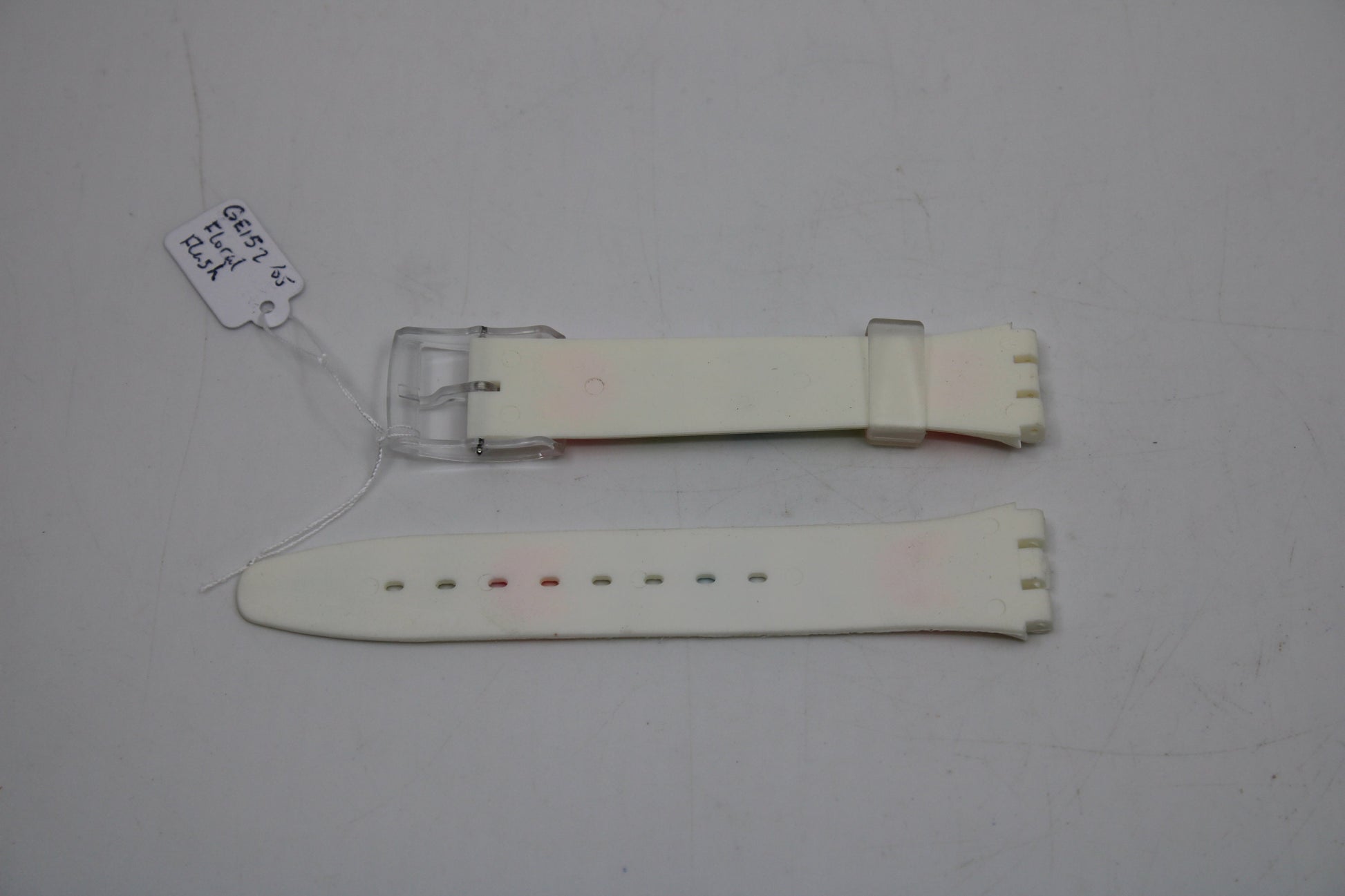 Vintage Swatch Strap, 'Floral Flash', GE152, 17mm, Gents, New Old Stock