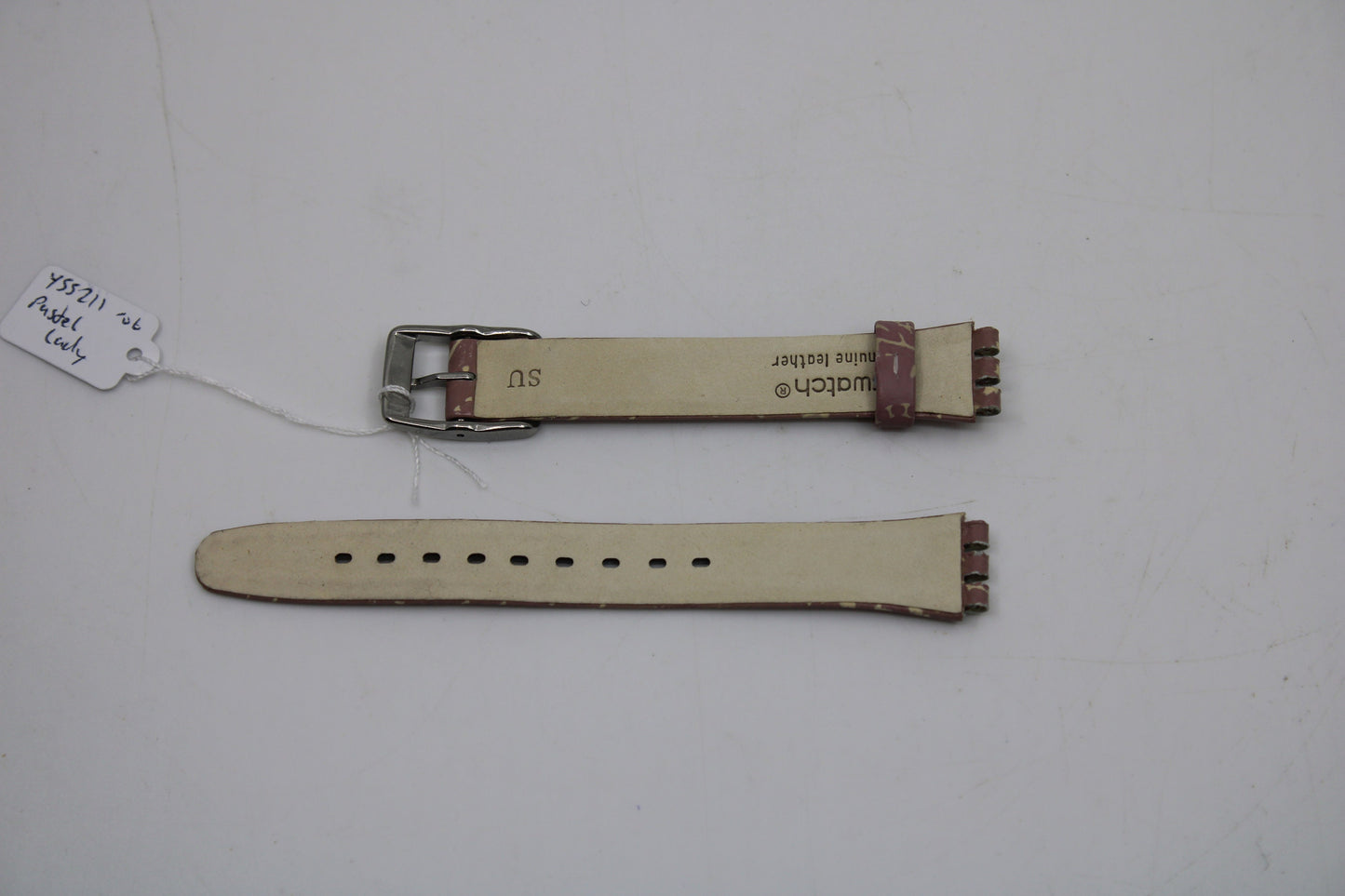 Vintage Swatch Ladies Irony Strap, 'Pastel Lady', YSS211, New Old Stock, Leather Strap