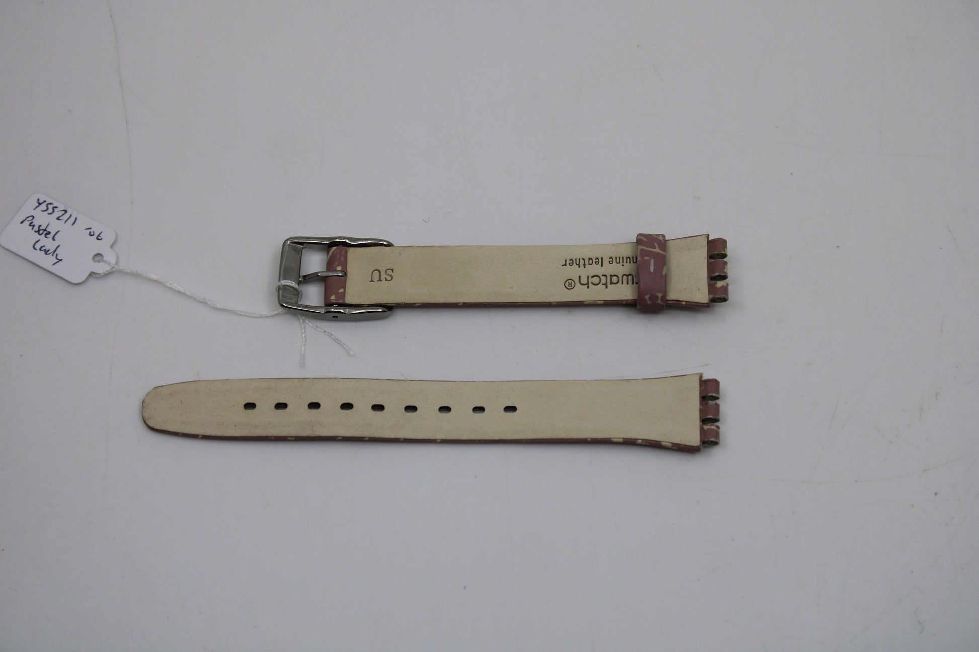 Vintage Swatch Ladies Irony Strap, 'Pastel Lady', YSS211, New Old Stock, Leather Strap
