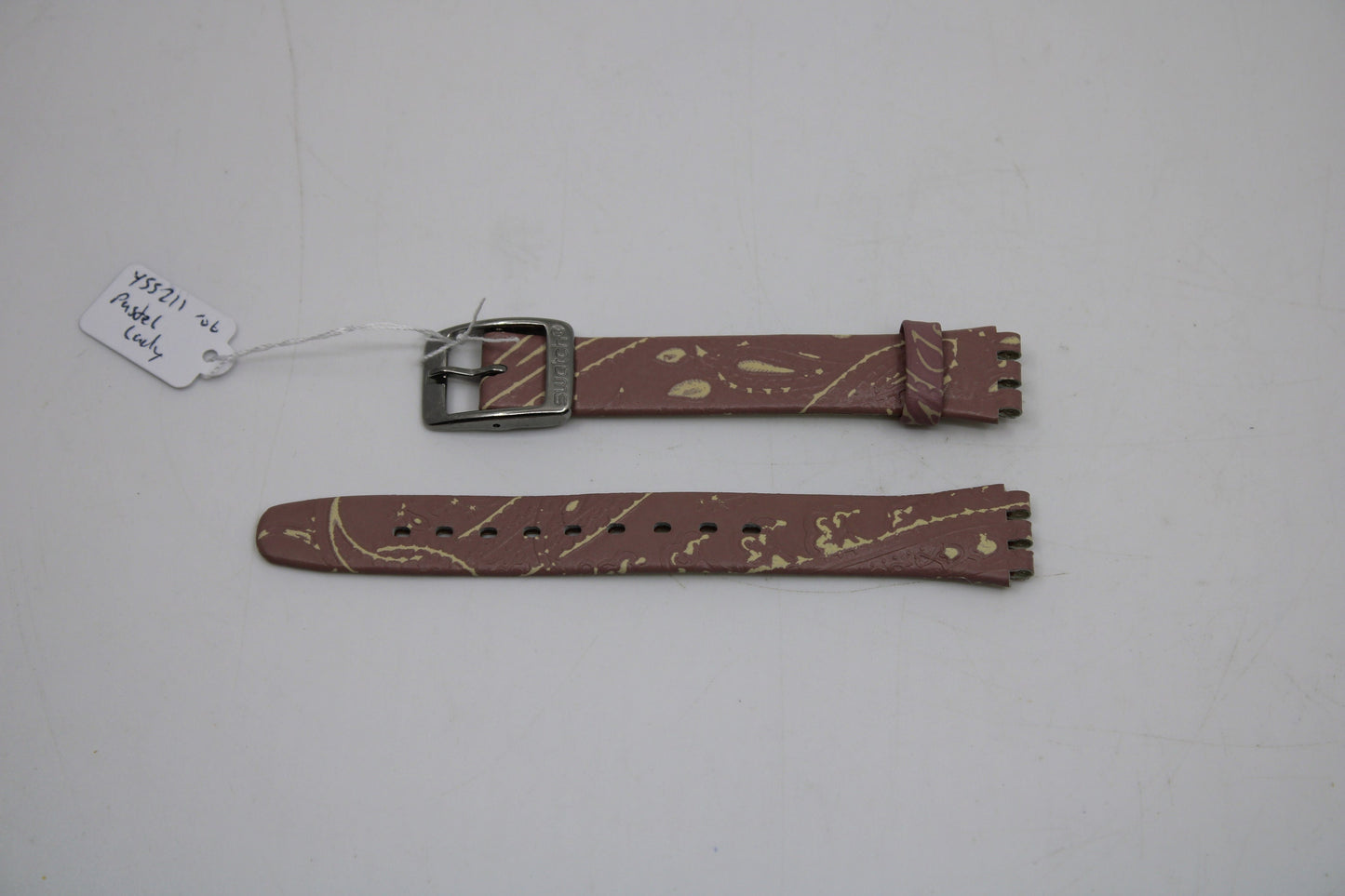 Vintage Swatch Ladies Irony Strap, 'Pastel Lady', YSS211, New Old Stock, Leather Strap