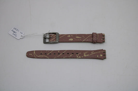Vintage Swatch Ladies Irony Strap, 'Pastel Lady', YSS211, New Old Stock, Leather Strap