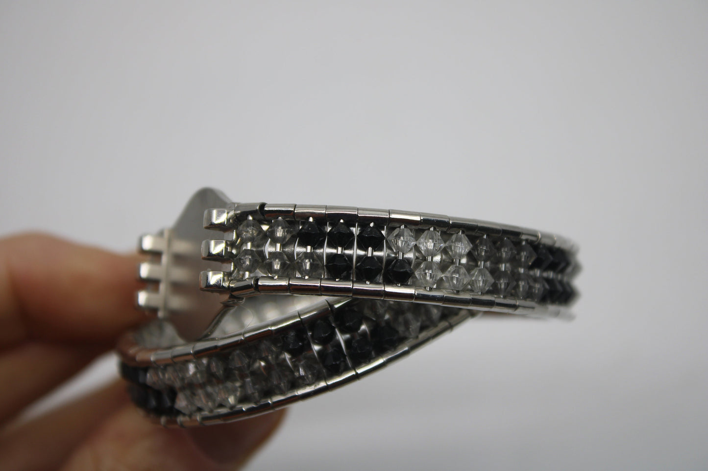 Vintage Swatch Bracelet Strap, 'Spinnin' Around', LK205 Ladies, New Old Stock, Metal Strap