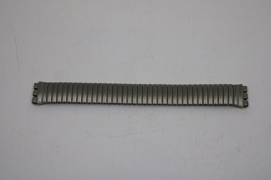1990s, Vintage Swatch Silver Flexi Strap, 17mm, New Old Stock, Never Worn, Karaburun, GK135