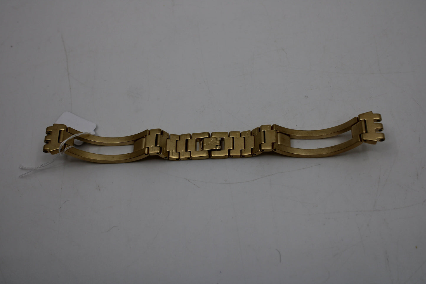 2001, Vintage Ladies Metal Swatch Strap, 'Enercle', 12mm, LN137, New Old Stock