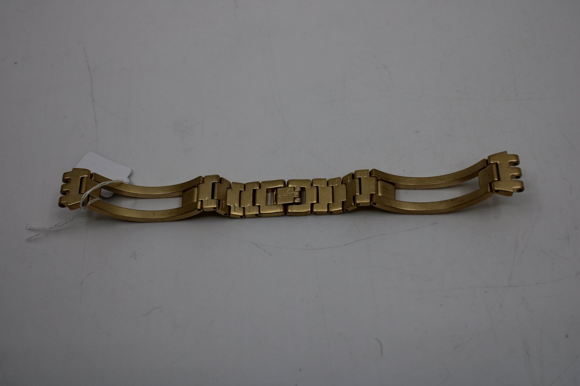 2001, Vintage Ladies Metal Swatch Strap, 'Enercle', 12mm, LN137, New Old Stock