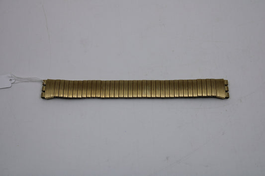 1999, Vintage Swatch Gold Flexi Strap, 17mm, New Old Stock, Never Worn, Juggler, GK307