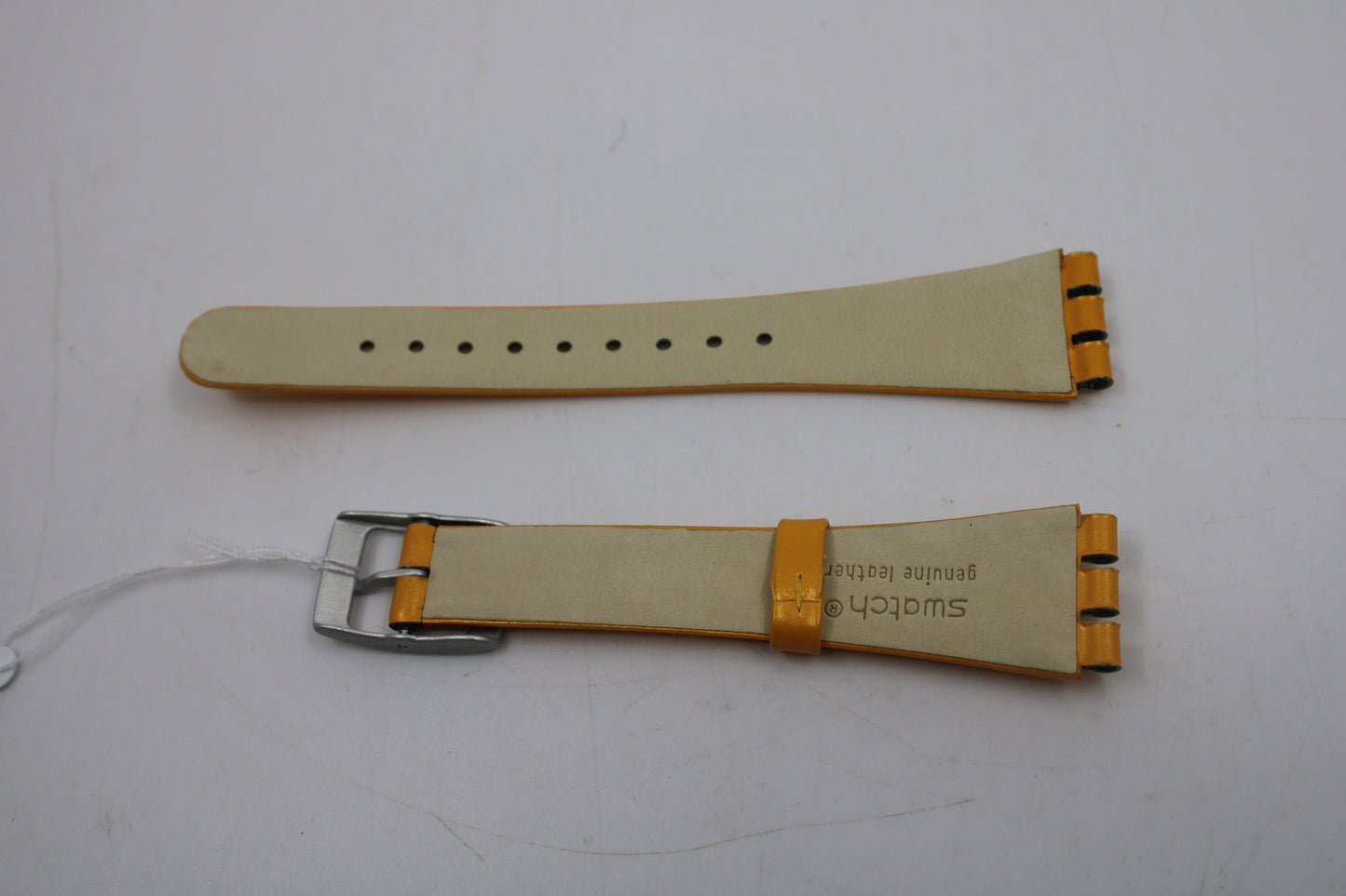 2002, Vintage Swatch Irony Strap, 'Falling Star' Orange, YLS1013, 17mm, Gents, New Old Stock