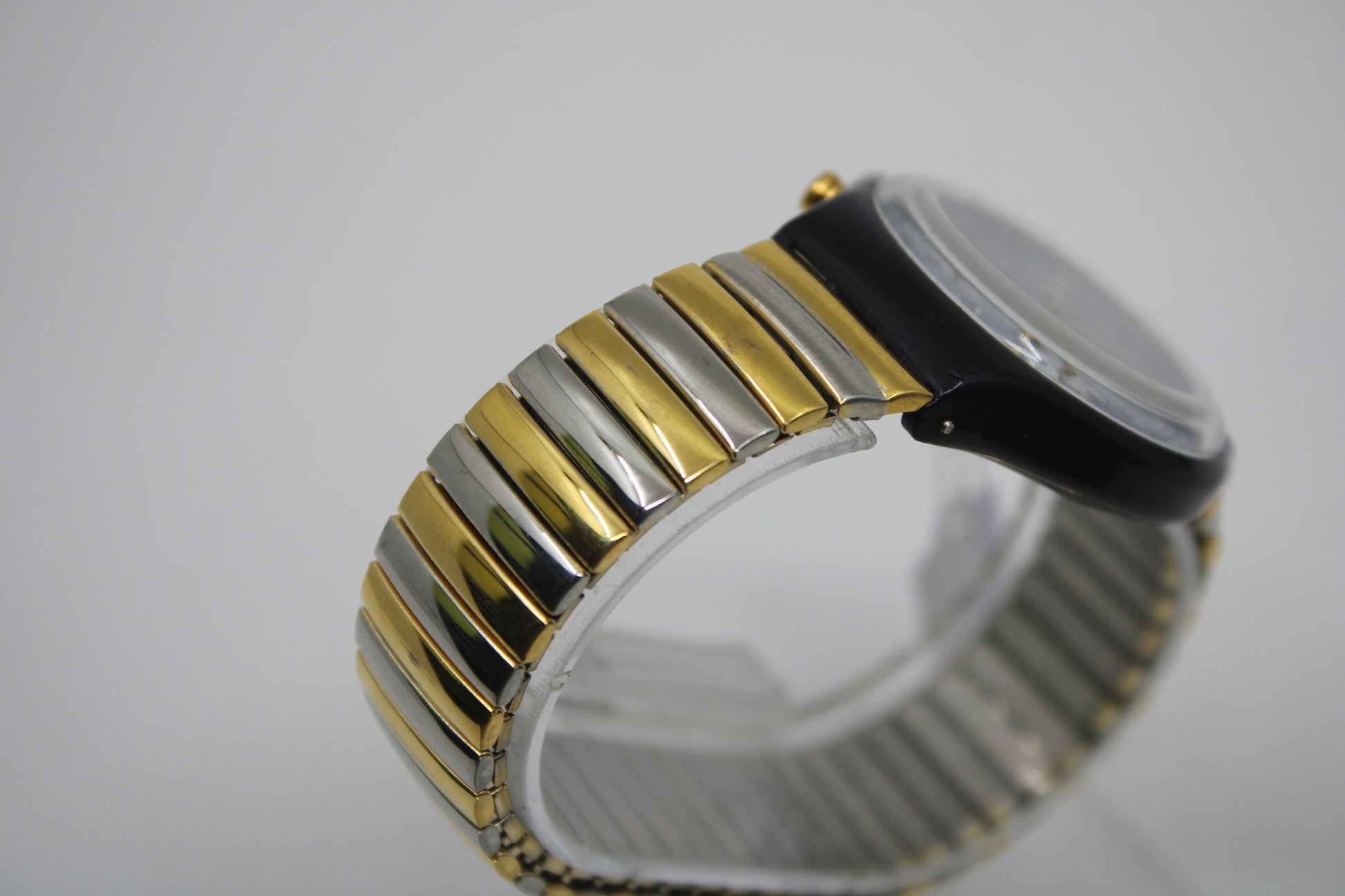 1993, Vintage Gents Chrono Swatch, 'Alabama, SCN105, NO box, Clock 100% Working - Chrono IS Working, New Strap