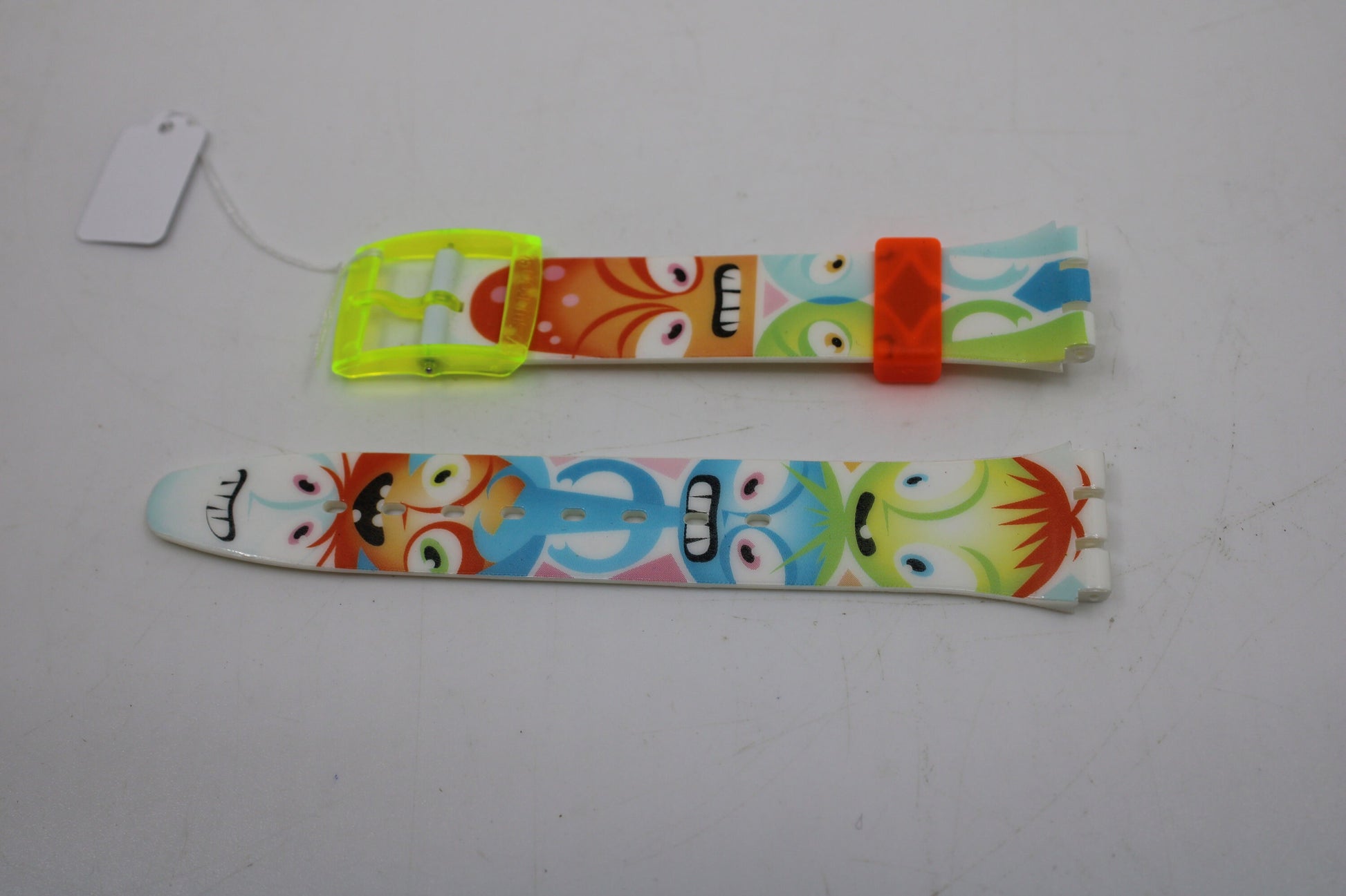 Vintage Swatch Strap, 'Risk a Dare', GJ127, 17mm, Gents, New Old Stock