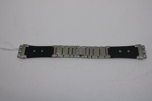 Vintage Swatch Irony Medium Gents Strap, 'Chouette Noire', YMS109G, 17mm, New Old Stock