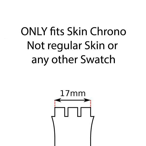 Vintage Swatch Strap, 'Flatzone', SUYK100g, Skin Chrono, New Old Stock, Never Used