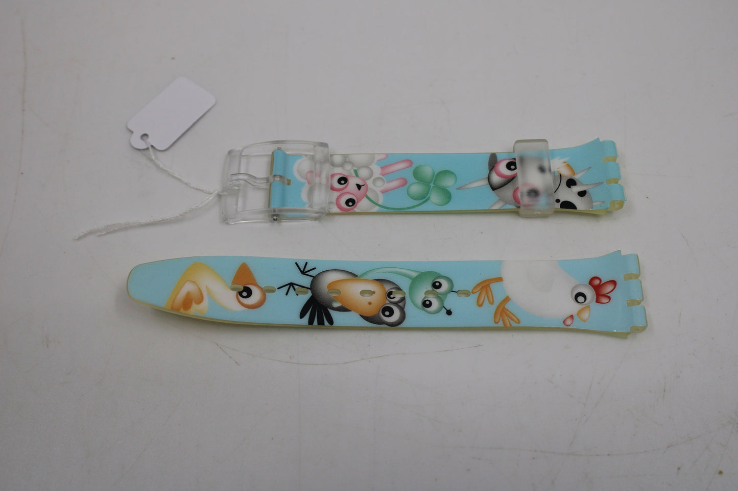 Vintage Swatch Strap, 'Mise and Cow', GE189, 17mm, Gents, New Old Stock