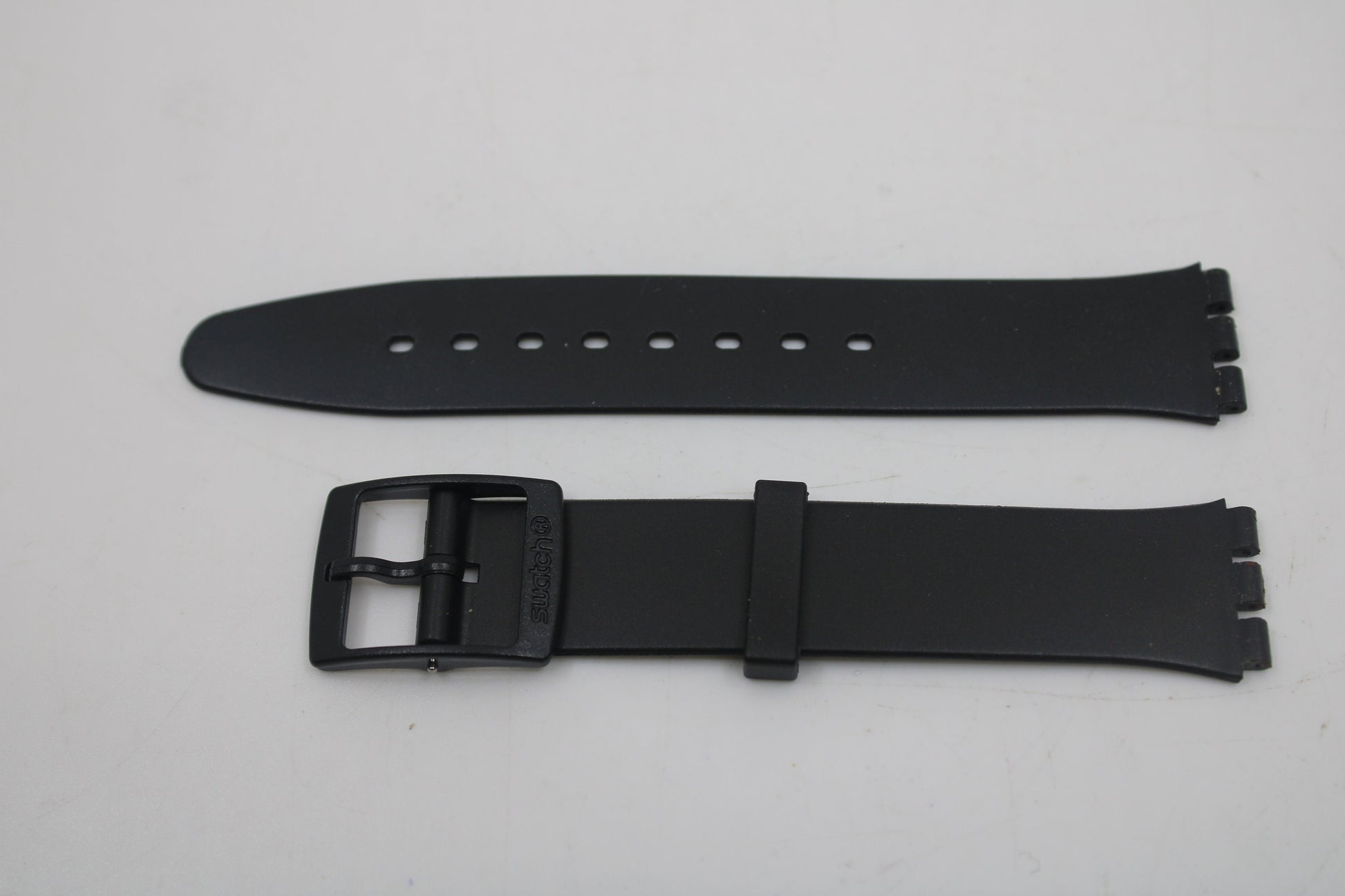 Vintage Swatch Skin Strap, 'Black out Too', SFB100, New Old Stock, never worn
