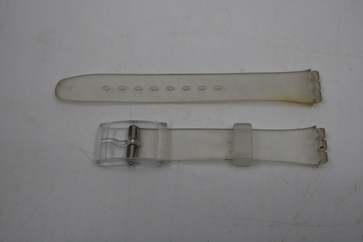 Vintage Original Swatch Strap, 'Translucent', 12mm, Ladies, New Old Stock