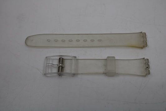 Vintage Original Swatch Strap, 'Translucent', 12mm, Ladies, New Old Stock