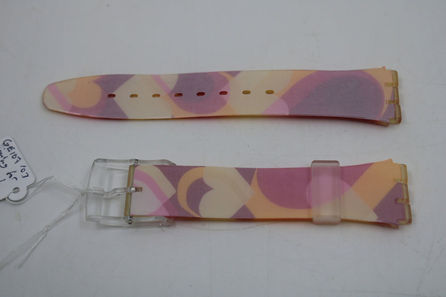 Vintage Valentines Swatch Strap, 'Aiming for your Heart', GE107, 17mm, Gents, New Old Stock