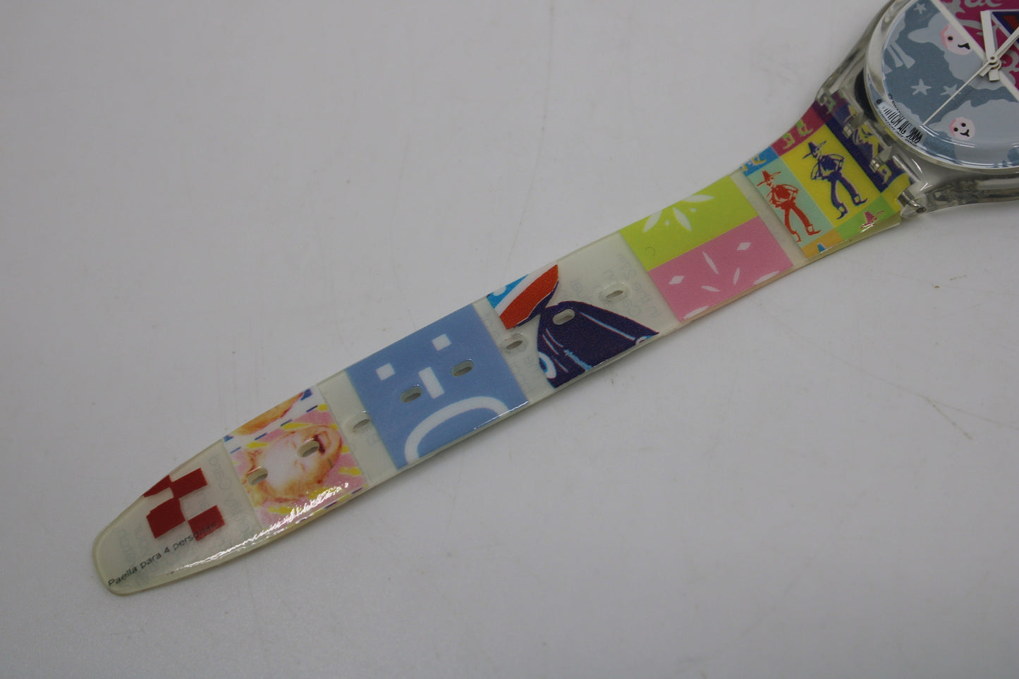 NEW OLD STOCK 2002 Vintage Gents Swatch 'Lots of Swatch' GZ177, working 100% with the original strap