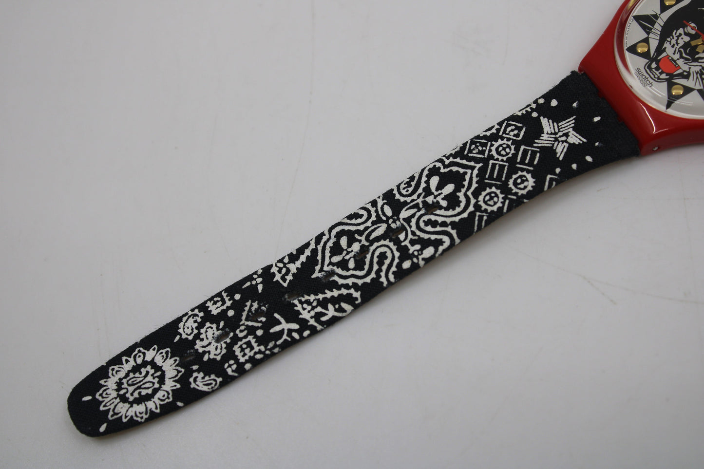 1994, Vintage Gents Swatch, 'Rap' GR117, Perfect Mint Condition, working 100%, Original Strap