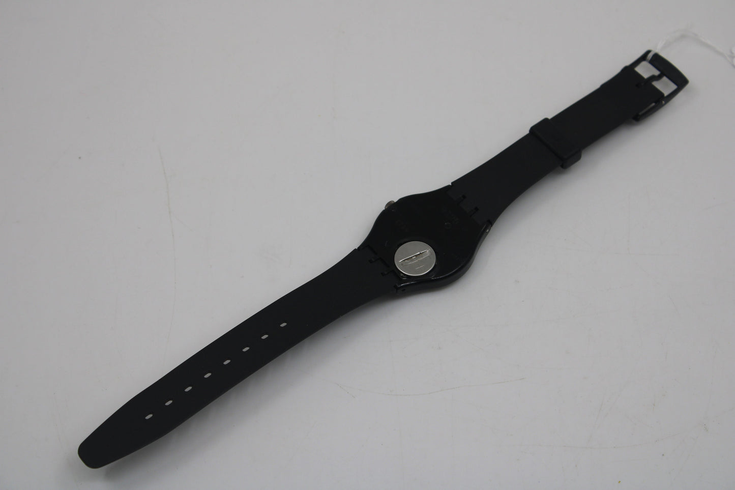 1989 Swatch Gents 'Lucretia' GB126, 100% working, NICE, used condition with brand-new, NON-original Swatch strap