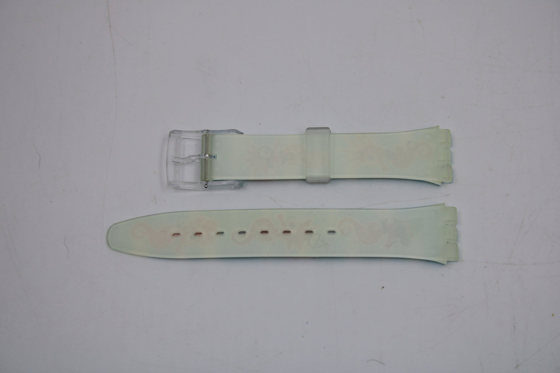 Vintage Swatch Strap, 'Luxo Cavalluccio', GE164, 17mm, Gents, New Old Stock