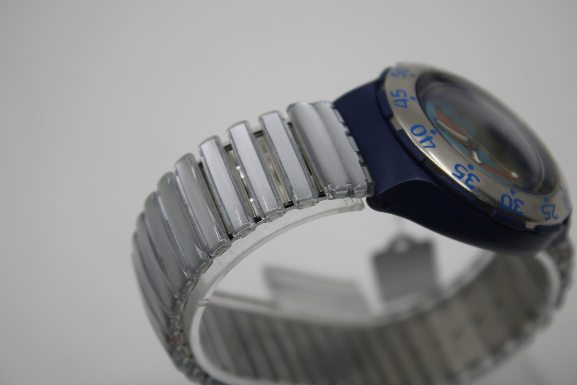 1994 Early Vintage Swatch Scuba 'Decompression' SDN112/113, near mint or mint condition, working 100%