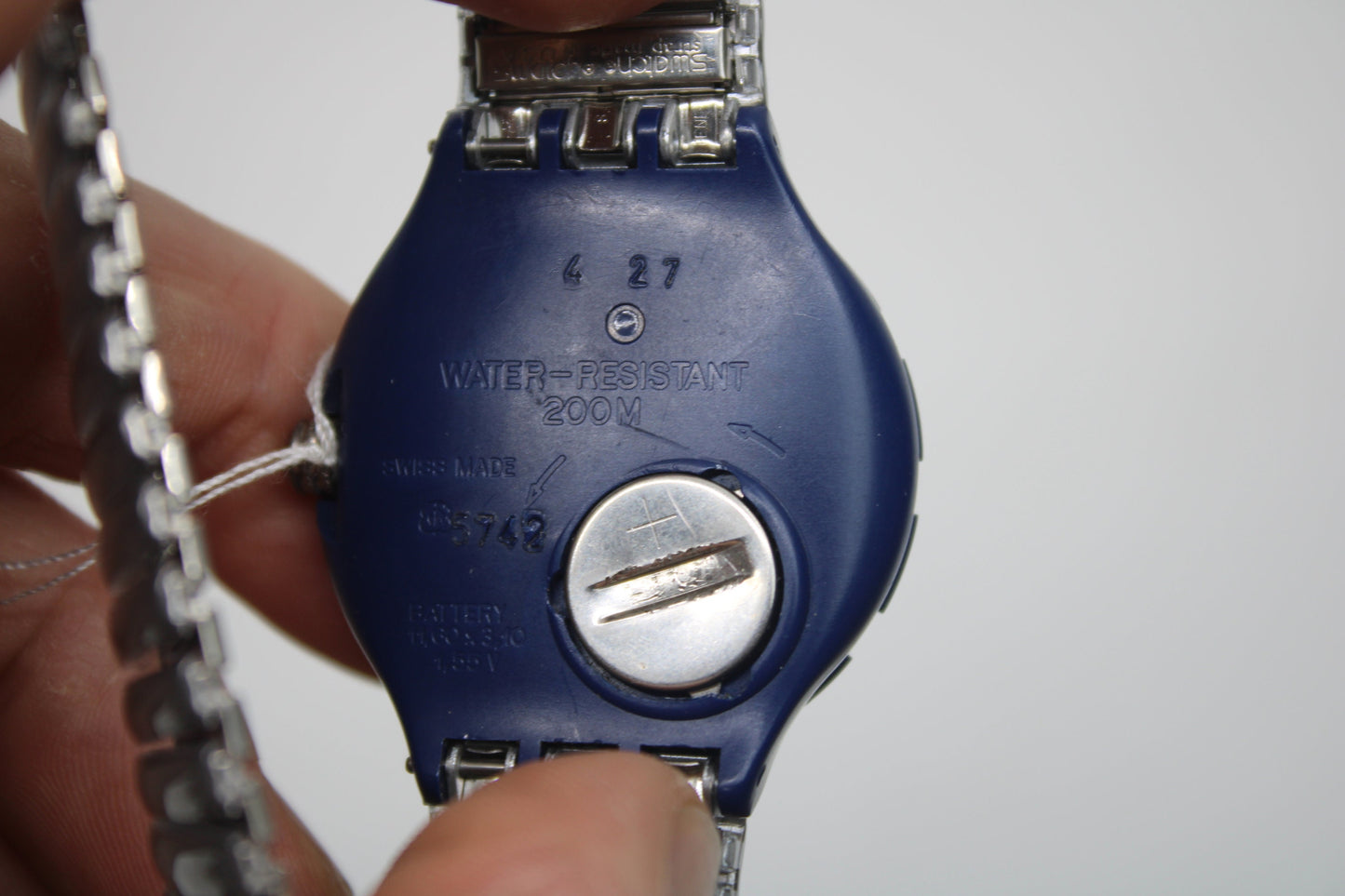 1994 Early Vintage Swatch Scuba 'Decompression' SDN112/113, near mint or mint condition, working 100%
