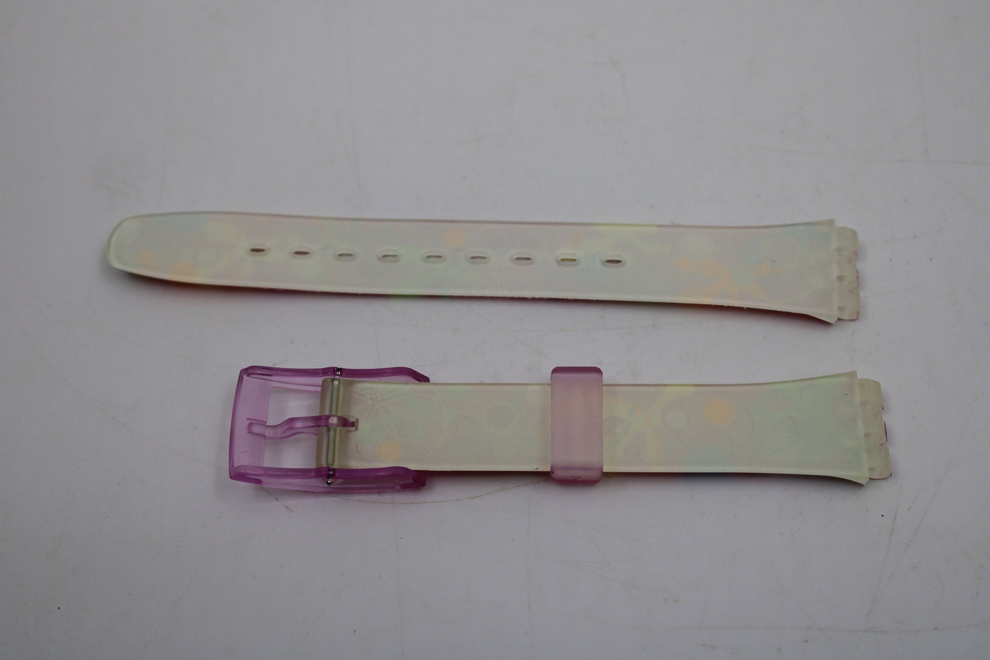 Vintage Swatch Strap, 'Electroflor' LO102, 12mm, Ladies, New Old Stock