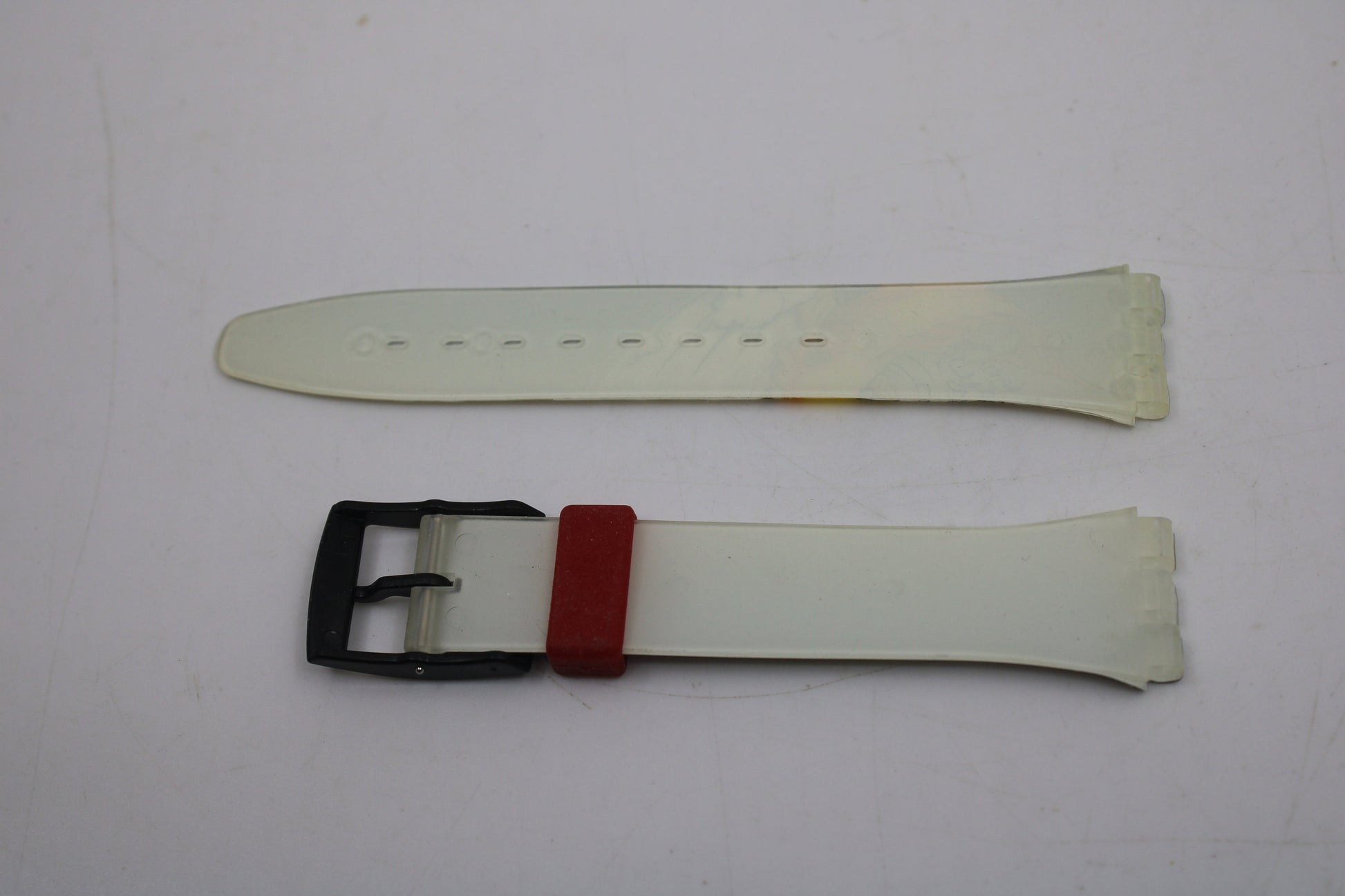 Vintage Swatch Strap, 'Prosperous Fish', GB226, 17mm, Gents, New Old Stock