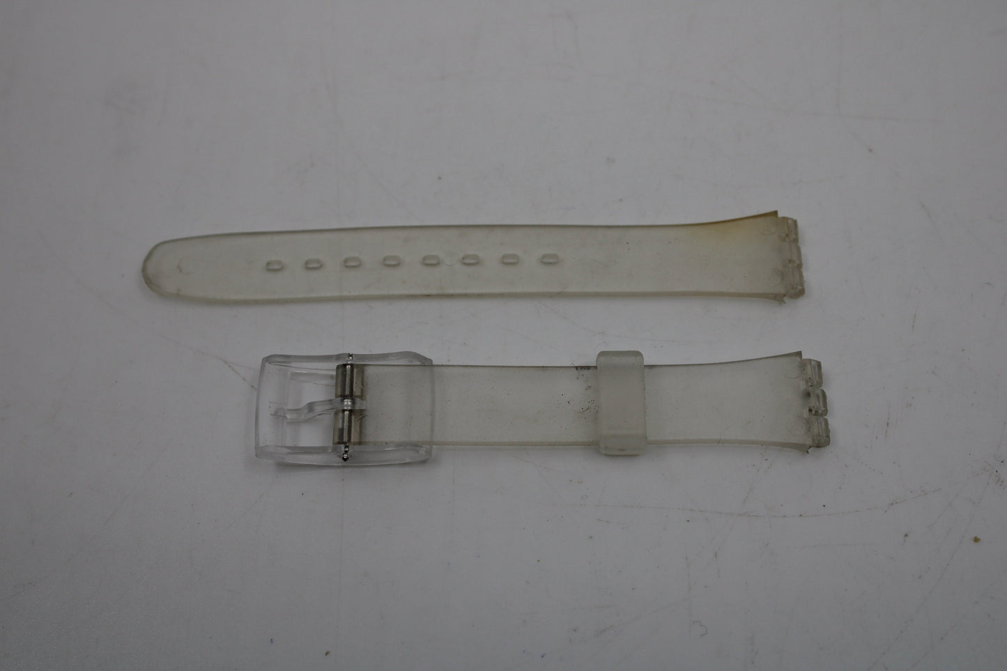 Vintage Original Swatch Strap, 'Translucent', 12mm, Ladies, New Old Stock