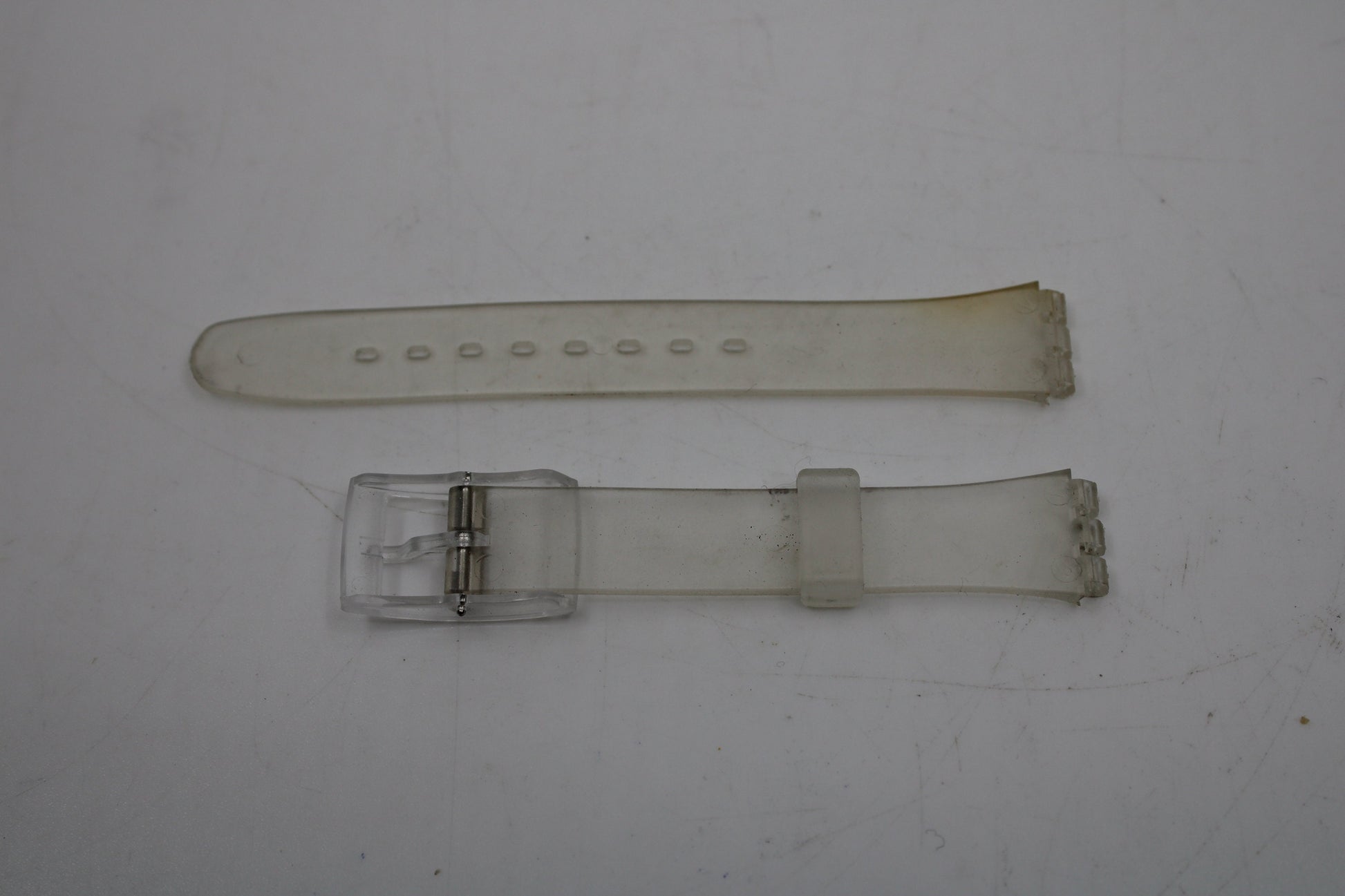 Vintage Original Swatch Strap, 'Translucent', 12mm, Ladies, New Old Stock