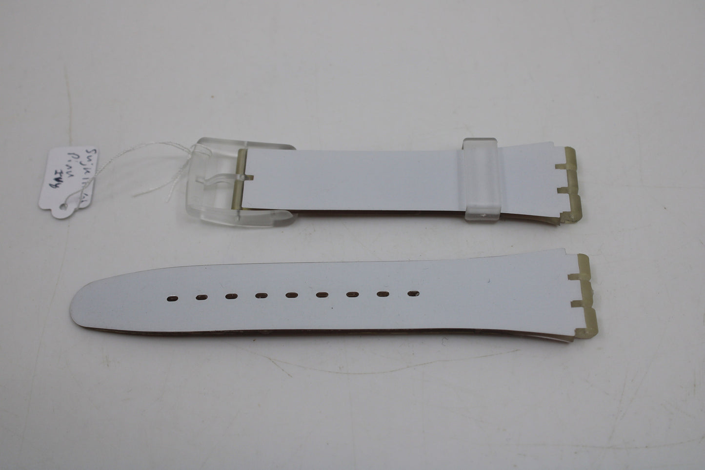 Vintage Swatch 'Jelly in Jelly' Strap, 'Pink Ivy', SUJK111, 19mm, NEW OLD STOCK, Never Used