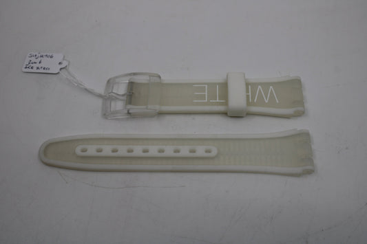 Vintage Swatch 'Jelly in Jelly' Strap, 'Ice Area', SUJK106, 19mm, NEW OLD STOCK, Never Used