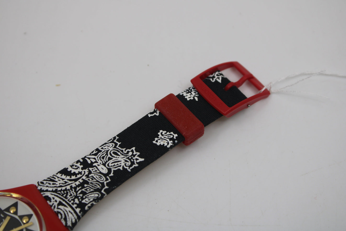 1994, Vintage Gents Swatch, 'Rap' GR117, Perfect Mint Condition, working 100%, Original Strap