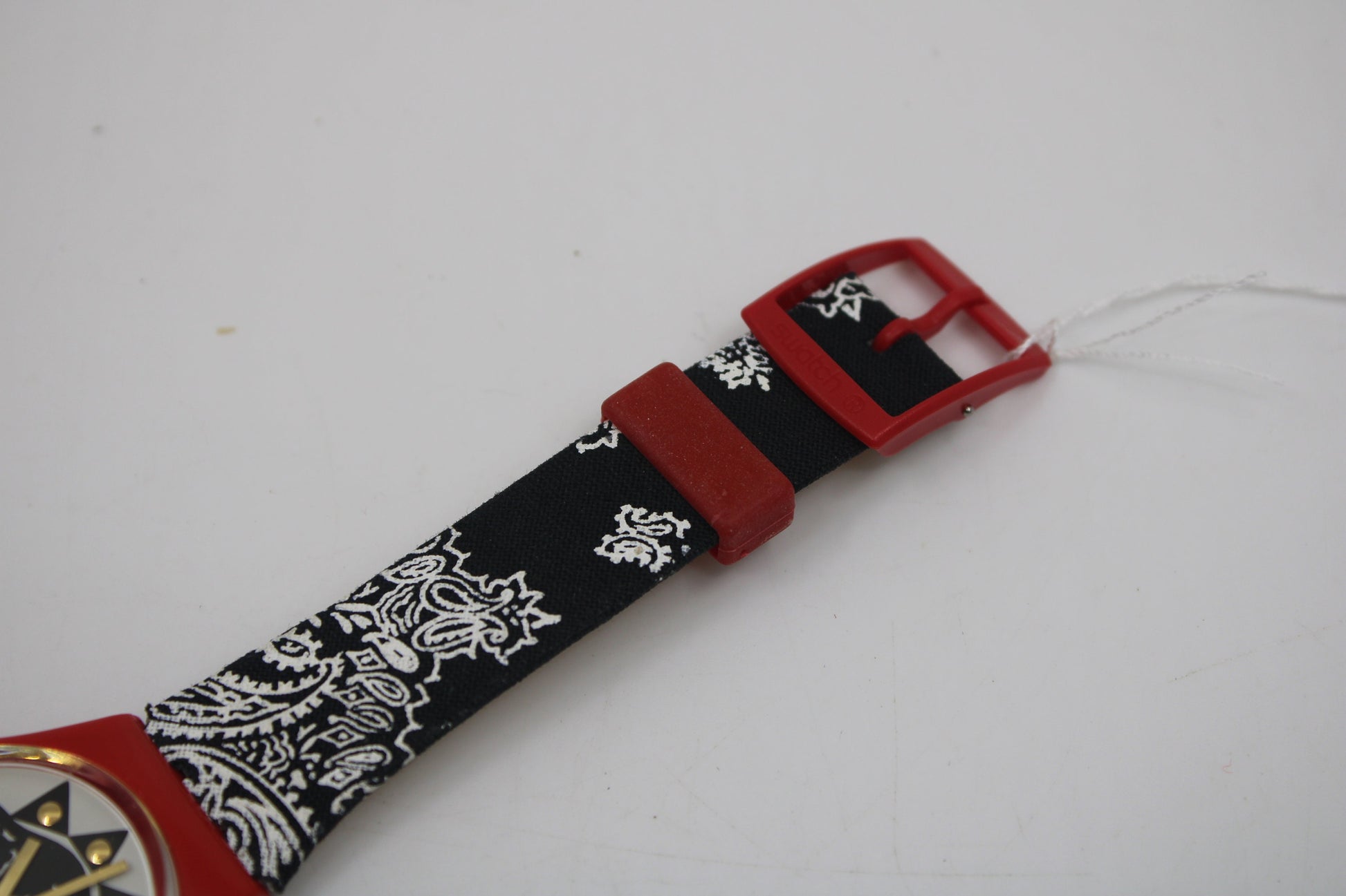 1994, Vintage Gents Swatch, 'Rap' GR117, Perfect Mint Condition, working 100%, Original Strap